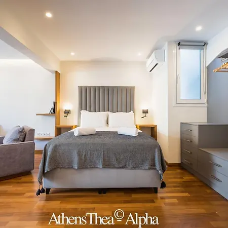 Athensthea Alpha Luxury Penthouse In Omonia Apartment *