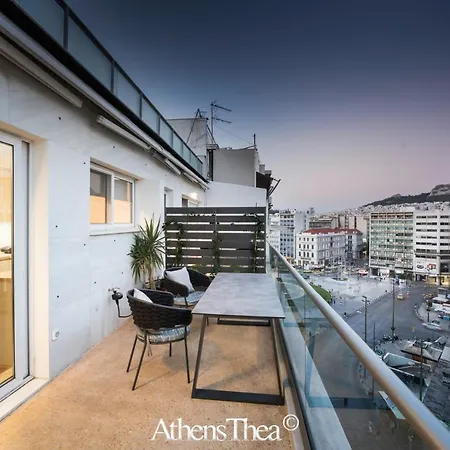 Athensthea Alpha Luxury Penthouse In Omonia Apartment