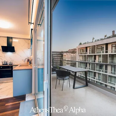 Athensthea Alpha Luxury Penthouse In Omonia * Atene