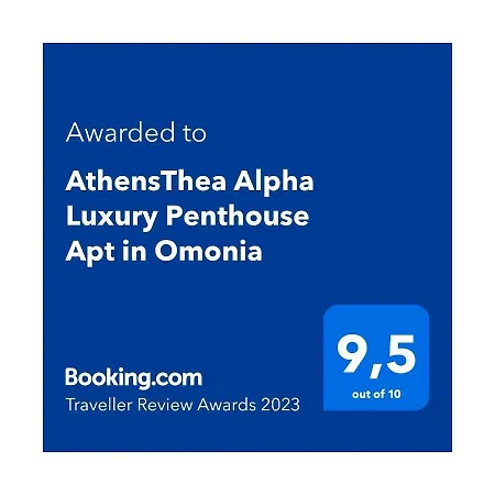 Athensthea Alpha Luxury Penthouse In Omonia